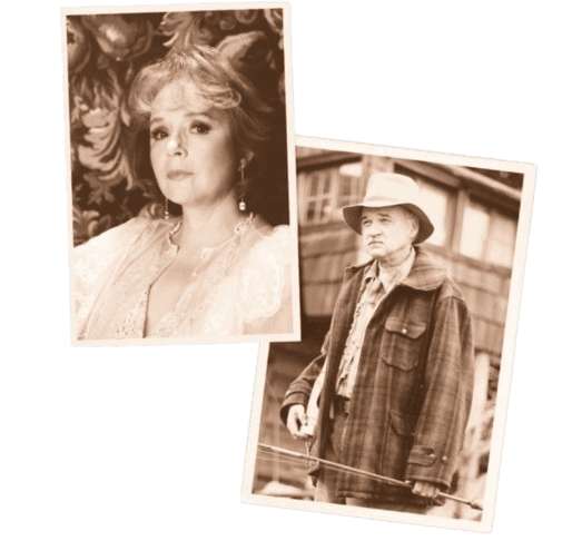 Portraits of Catherine Martell and Pete Martell